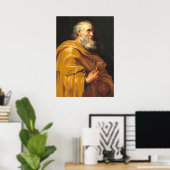 Saint Peter - School of Rubens Fine Art Poster (Thuiskantoor)