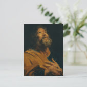 Saint Peter van Antoon van Dyck Briefkaart (Staand voorkant)