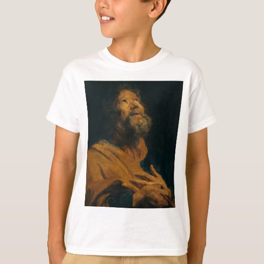 Saint Peter van Antoon van Dyck T-shirt (Voorkant)