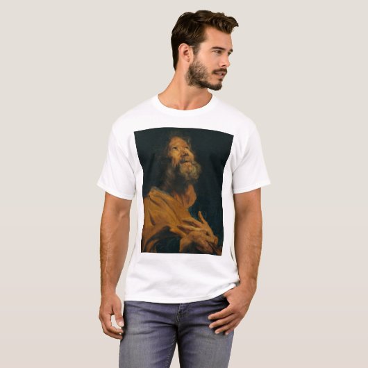 Saint Peter van Antoon van Dyck T-shirt (Voorkant volledig)