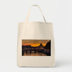 Saint Peters bij zonsondergang Tote Bag