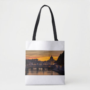 Saint Peters bij zonsondergang Tote Bag