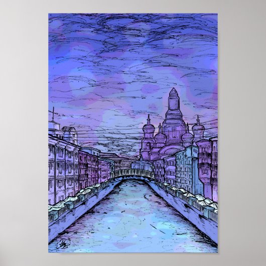 Saint Petersburg Poster (Voorkant)