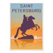 Saint Petersburg vintage poster (Voorkant)
