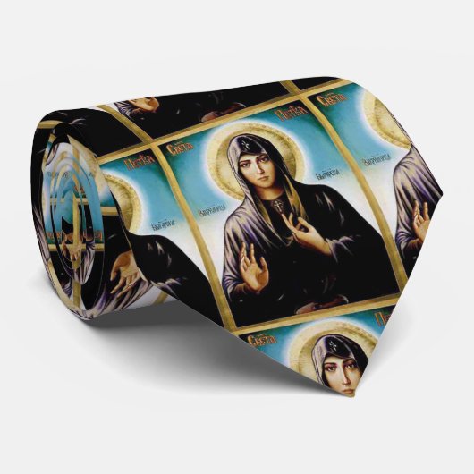 Saint Petka Stropdas (Opgerold)