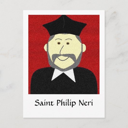 Saint Philip Neri Briefkaart (Voorkant)