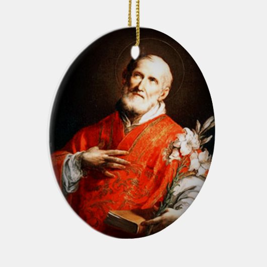 Saint Philip Neri Keramisch Ornament (Rechts)