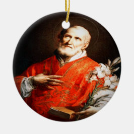 Saint Philip Neri Keramisch Ornament
