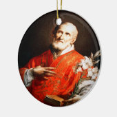 Saint Philip Neri Keramisch Ornament (Links)