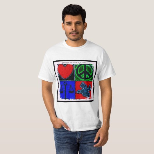 Saint Philip Neri Quote T-shirt (Voorkant volledig)