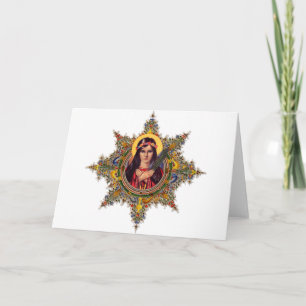 Saint Philomena, beschermheer van baby's en kinder Kaart