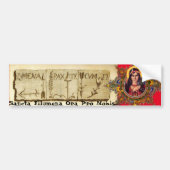 Saint Philomena Bumpersticker (Voorkant)
