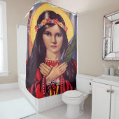 Saint Philomena Douchegordijn (In situ)