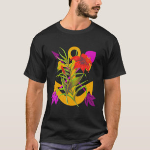 Saint Philomena katholieke St Anchor Afbeelding Li T-shirt