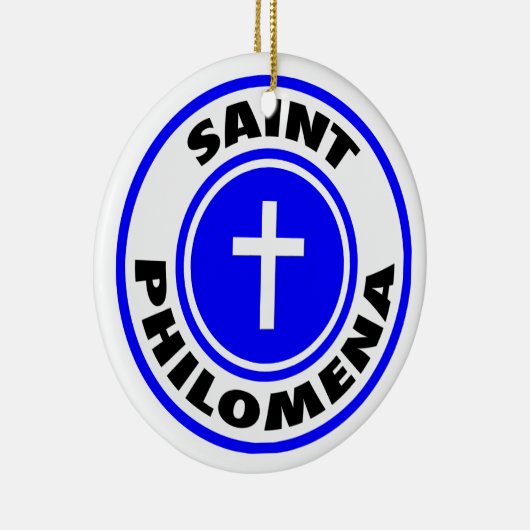 Saint Philomena Keramisch Ornament (Rechts)