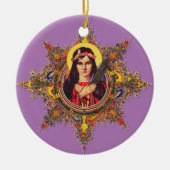 Saint Philomena Keramisch Ornament (Voorkant)