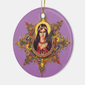 Saint Philomena Keramisch Ornament (Links)