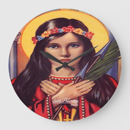 Saint Philomena Patroness voor de jeugd Grote Klok (Voorkant)