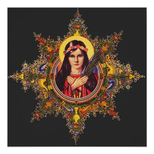 Saint Philomena Perfect Poster (Voorkant)