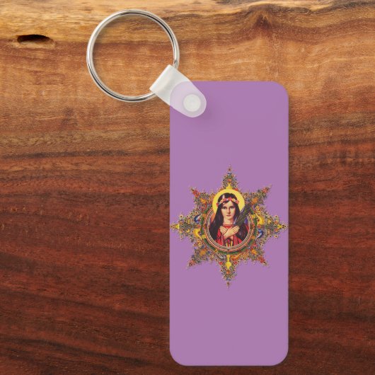 Saint Philomena Sleutelhanger (Voorkant)