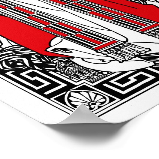 Saint Philomena vergezeld van Angels Poster (Hoek)