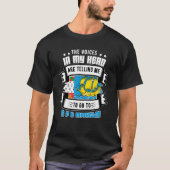 Saint Pierre And Miquelon In My Head T-shirt (Voorkant)