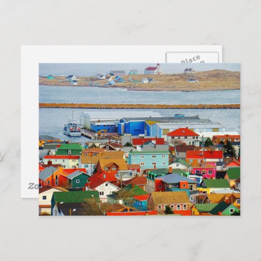 Saint Pierre Briefkaart (Voorkant / Achterkant)