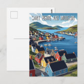 Saint Pierre en Miquelon Briefkaart (Voorkant / Achterkant)