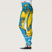 Saint Pierre en Miquelon Flag Leggings (Links)