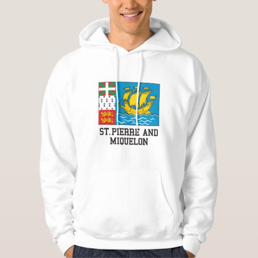 Saint-Pierre en Miquelon Hoodie (Voorkant)