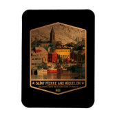 Saint-Pierre en Miquelon Magneet (Verticaal)
