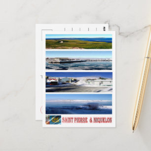 Saint-Pierre en Miquelon - Mosaic - Briefkaart