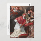 Saint Pius V en het wonder van de Romeinse school Briefkaart (Voorkant / Achterkant)