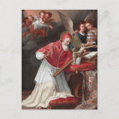 Saint Pius V en het wonder van de Romeinse school Briefkaart (Voorkant)