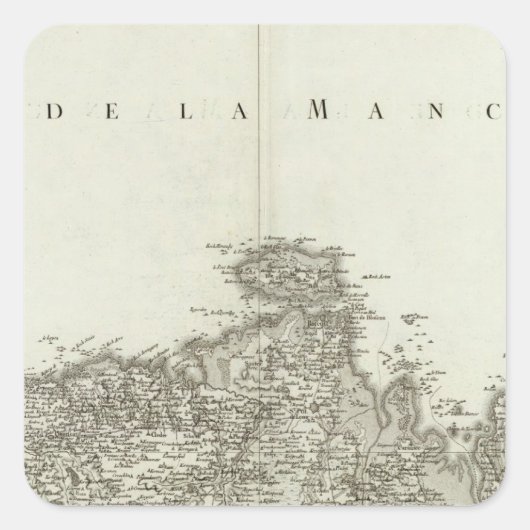 Saint Polde Leon Vierkante Sticker (Voorkant)