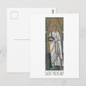 Saint Polycarp Briefkaart (Voorkant / Achterkant)