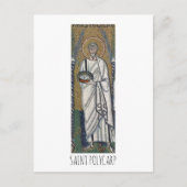 Saint Polycarp Briefkaart (Voorkant)