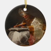 Saint Pope Gregory the Great Keramisch Ornament (Voorkant)