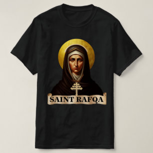 Saint Rafqa, Maronite Nun, T-Shirt