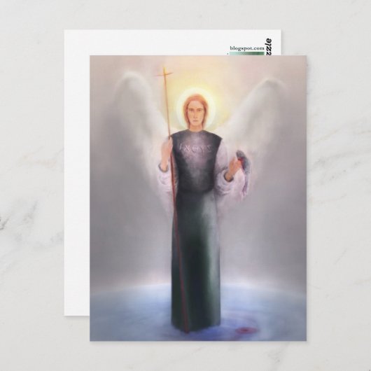 Saint Raphael Briefkaart (Voorkant / Achterkant)