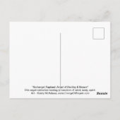 Saint Raphael Healing Archangel Angel Prayer Blank Briefkaart (Achterkant)