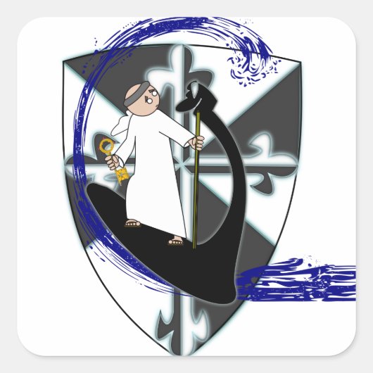 Saint Raymond of Penafort Sticker (Voorkant)