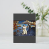 Saint Raymond van Penyafort Feestdagenkaart (Staand voorkant)