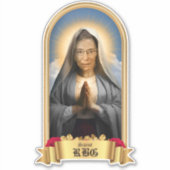 Saint RBG Gebedskaars Sticker (Voorkant)