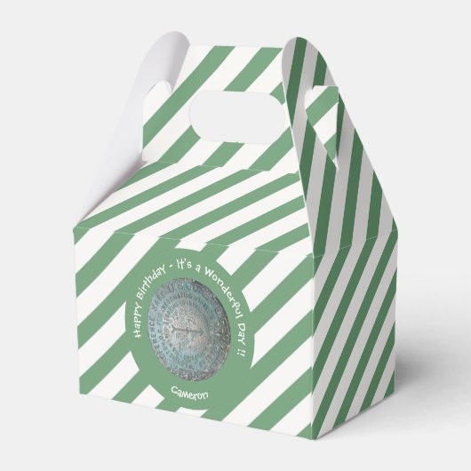 Saint Regis Mountain USGS Benchmark Party Items Bedankdoosjes (Achterkant)