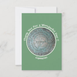 Saint Regis Mountain USGS Benchmark Party Items Bedankkaart