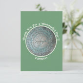 Saint Regis Mountain USGS Benchmark Party Items Bedankkaart (Staand voorkant)