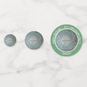 Saint Regis Mountain USGS Benchmark Party Items Confetti (Achterkanten)