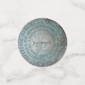 Saint Regis Mountain USGS Benchmark Party Items Confetti (Kleine voorkant)