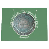 Saint Regis Mountain USGS Benchmark Party Items Groot Cadeauzakje (Voorkant)